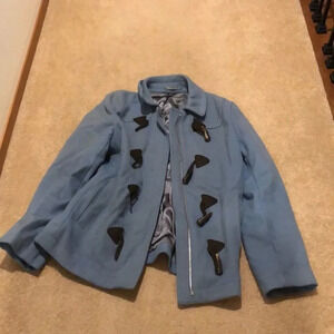 Gap light blue wool jacket